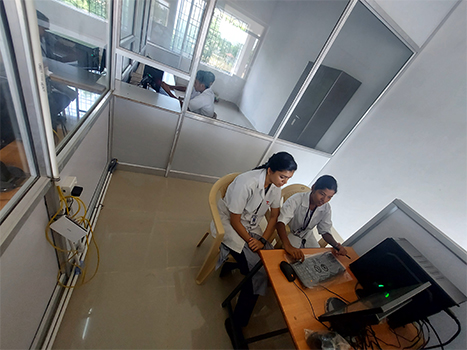 Computer Lab with Students